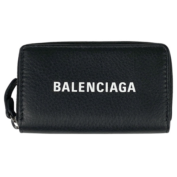 BALENCIAGA Zip Case Leather Black - Picture 1 of 5